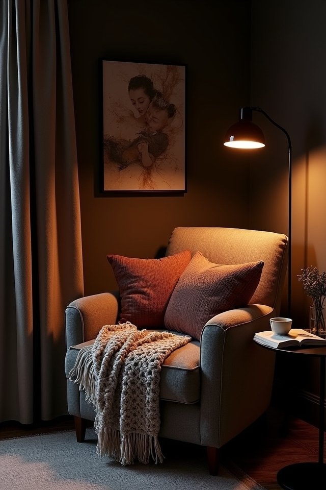 cozy reading nook retreat