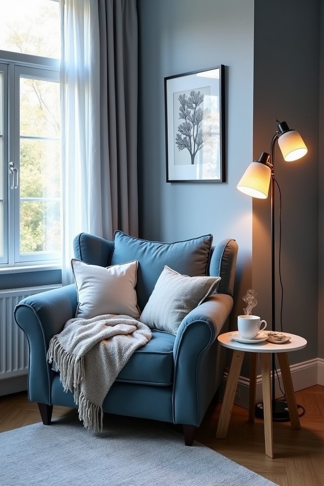 cozy reading nook retreat