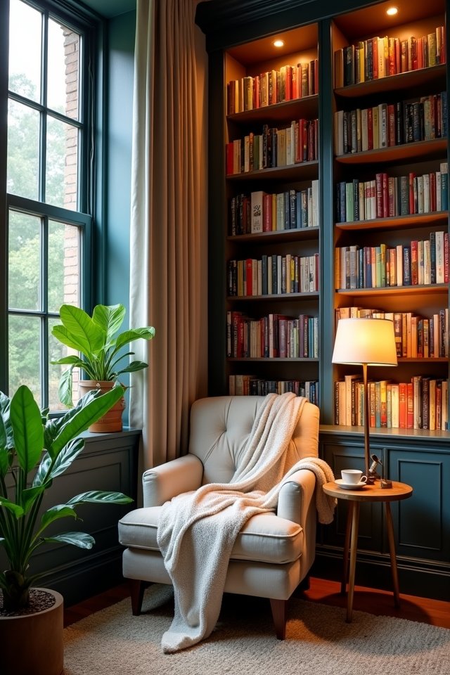cozy reading nook sanctuary