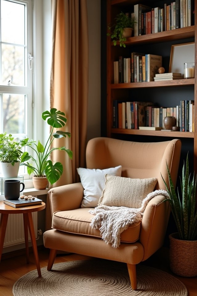 cozy reading nook sanctuary