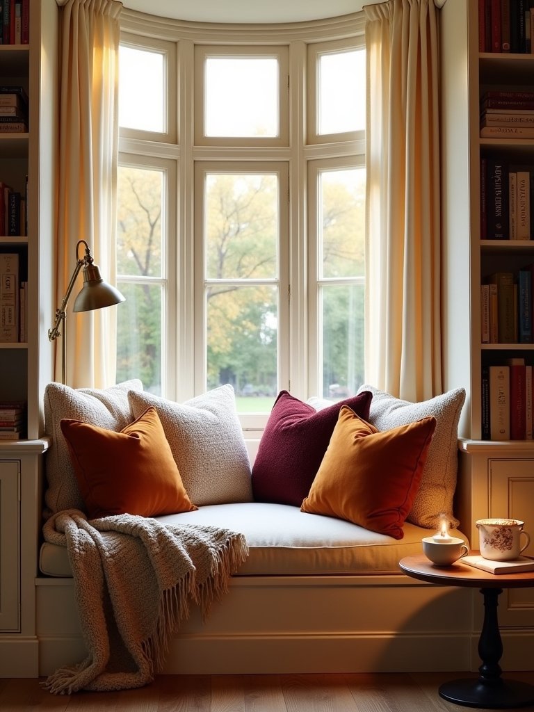 cozy reading nook transformation