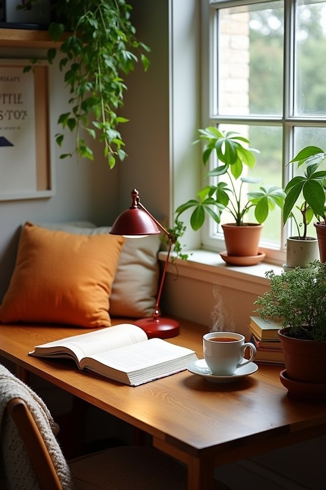 cozy reading workspace ideas