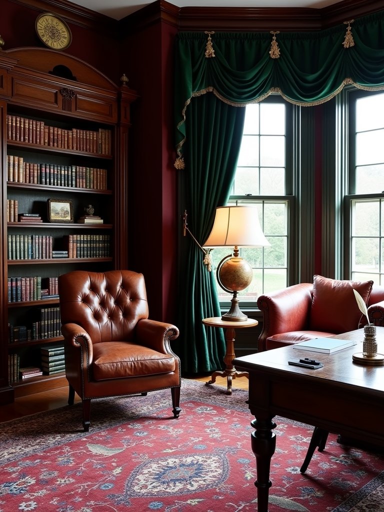 cozy rich dark colors