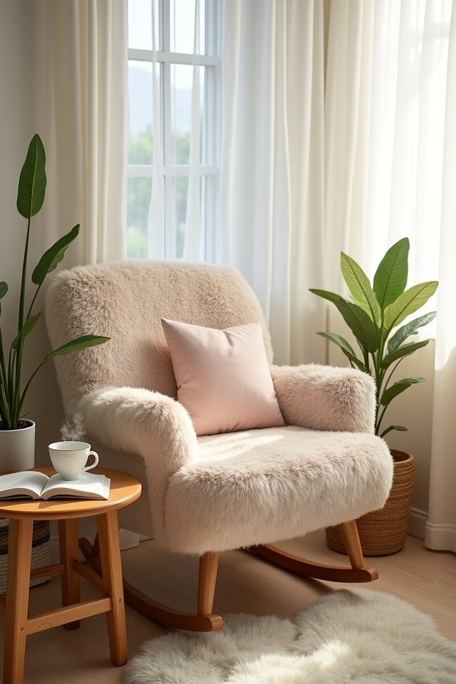 cozy rocking chair retreat