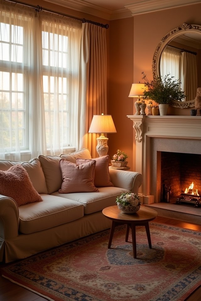 cozy romantic lighting ambiance