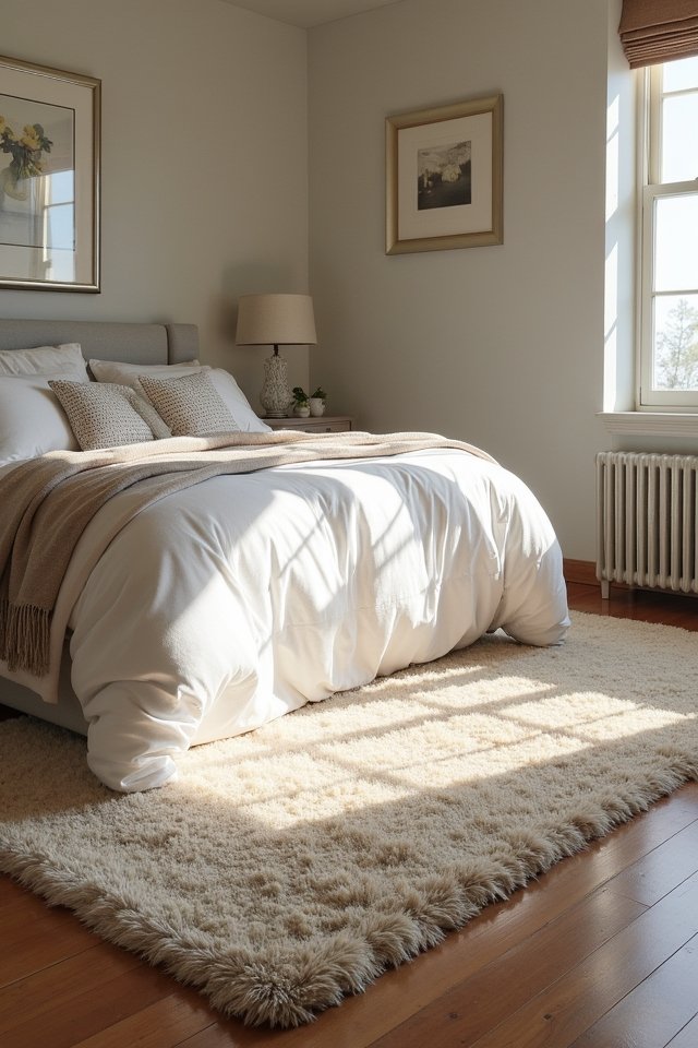 cozy rug positioning tips