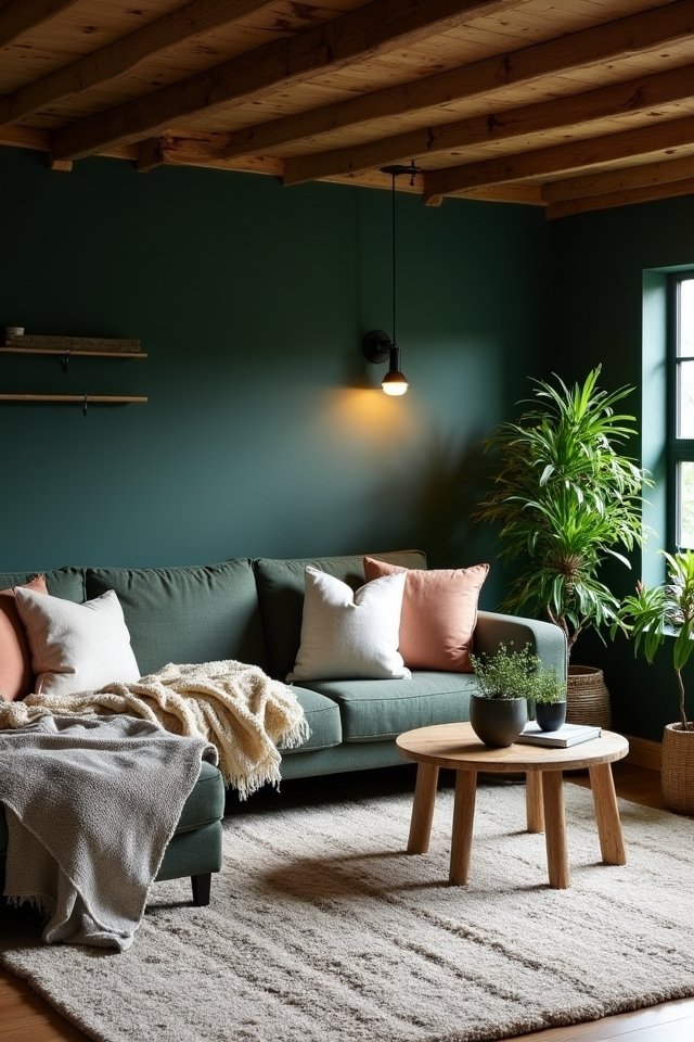 cozy rugs and throws