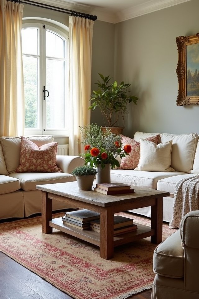 cozy rugs enhance warmth