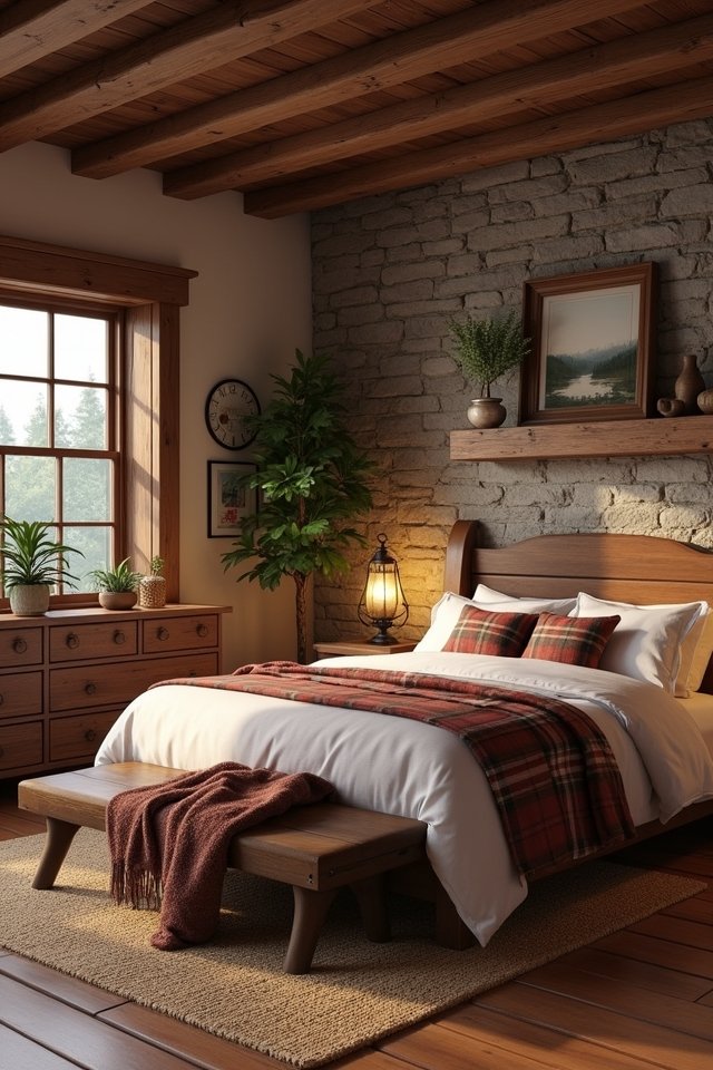 cozy rustic cabin aesthetics