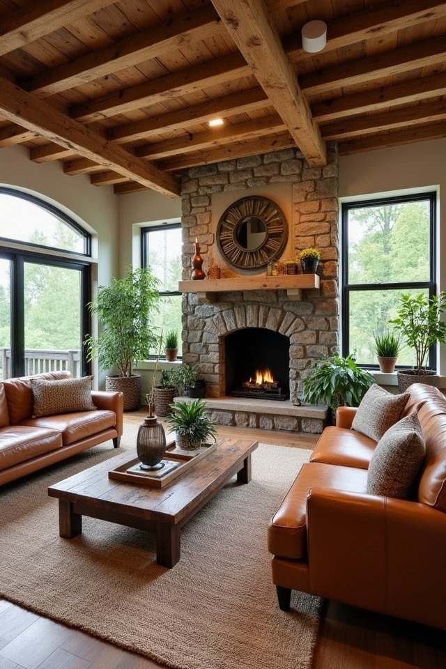 cozy rustic charm retreat