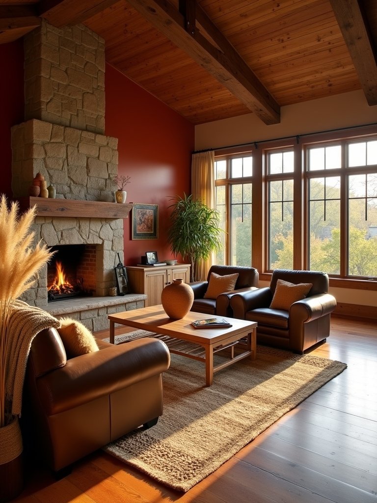cozy rustic color palette