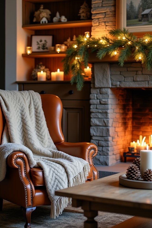 cozy rustic decor accents
