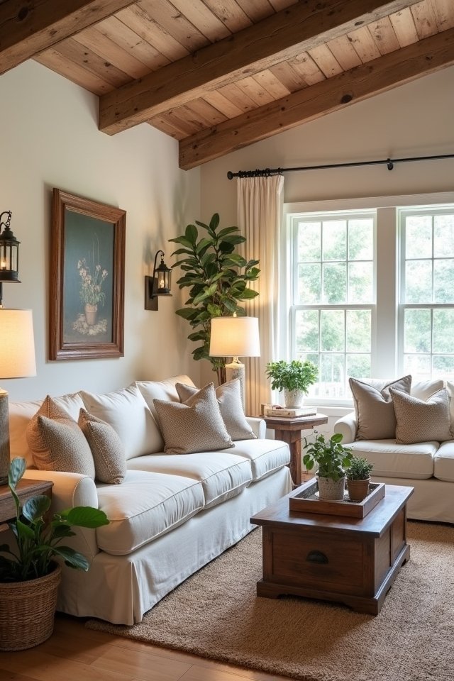 cozy rustic farmhouse charm