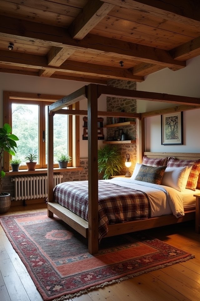 cozy rustic farmhouse retreat