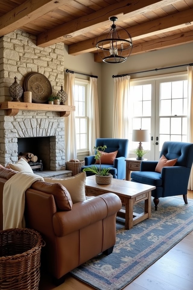 cozy rustic farmhouse style