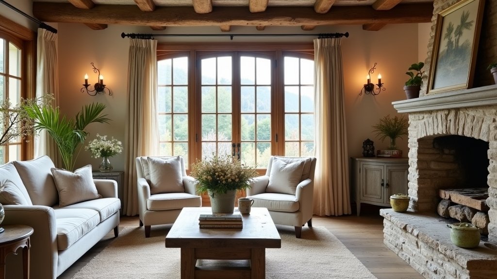 cozy rustic french decor