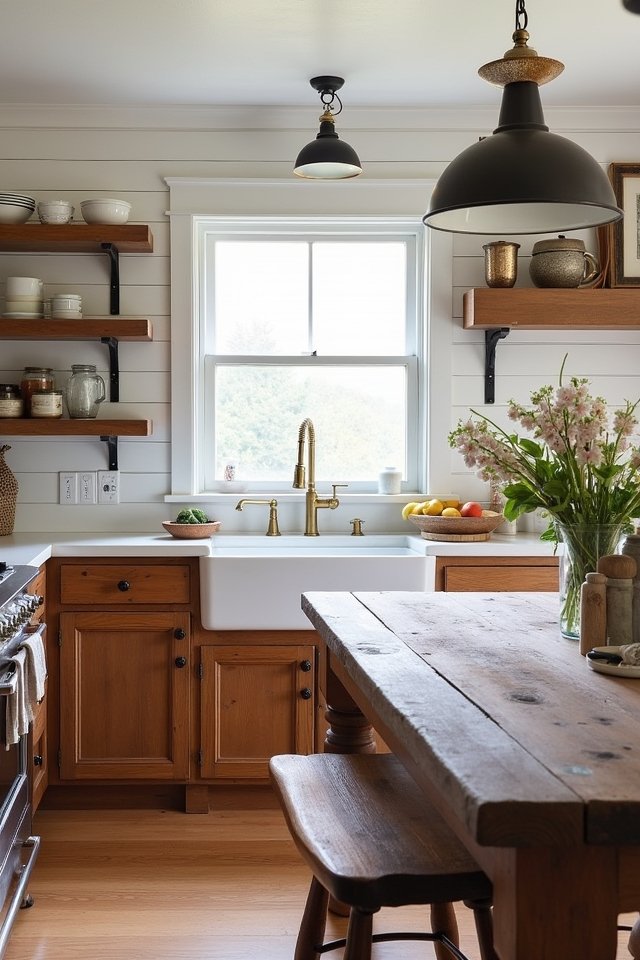 cozy rustic kitchen charm