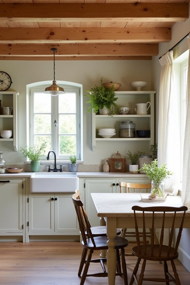 cozy rustic kitchen retreat