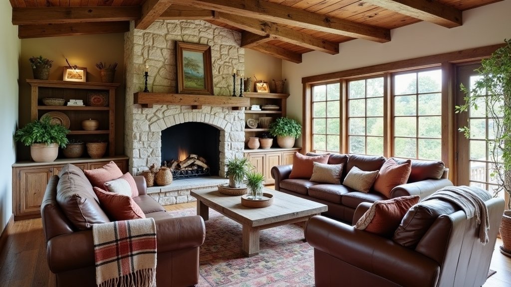 cozy rustic living room ideas
