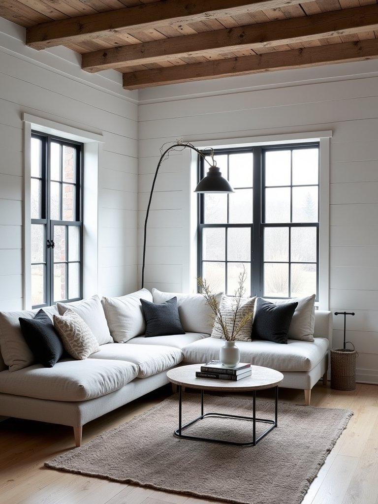 cozy rustic modern charm
