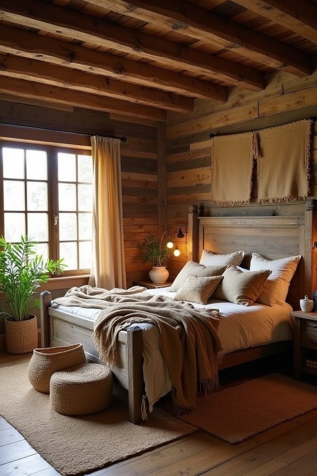 cozy rustic natural retreat
