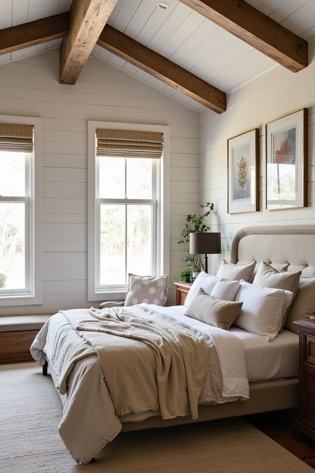 cozy rustic shiplap charm