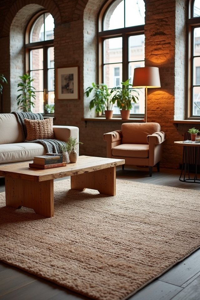 cozy rustic style rug selection