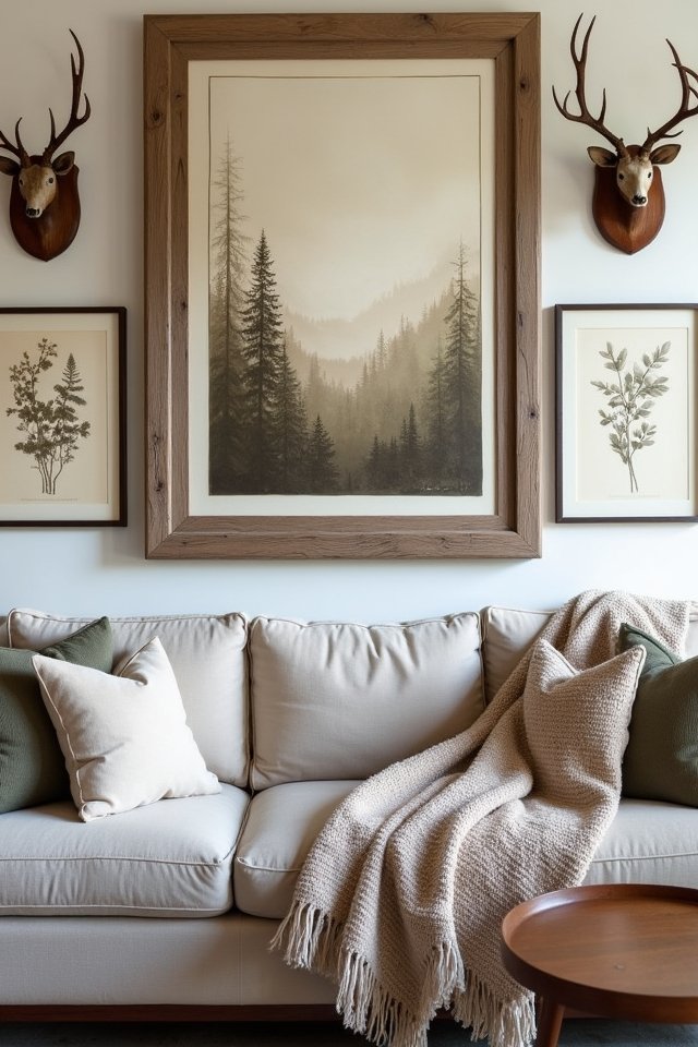 cozy rustic wall decor