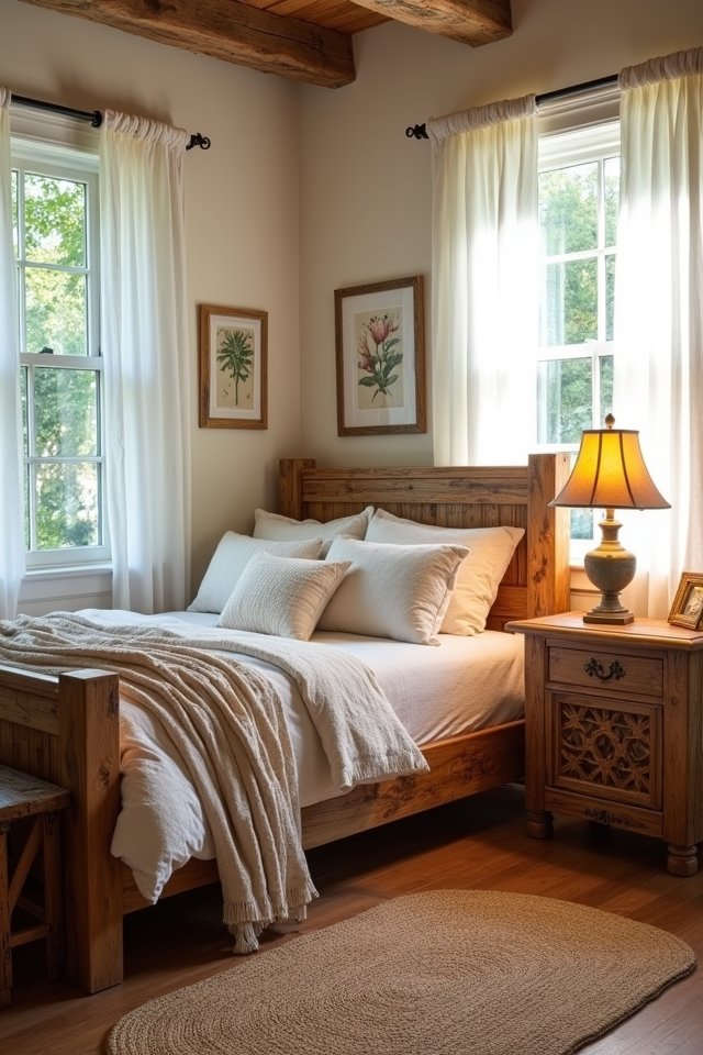 cozy rustic wood charm