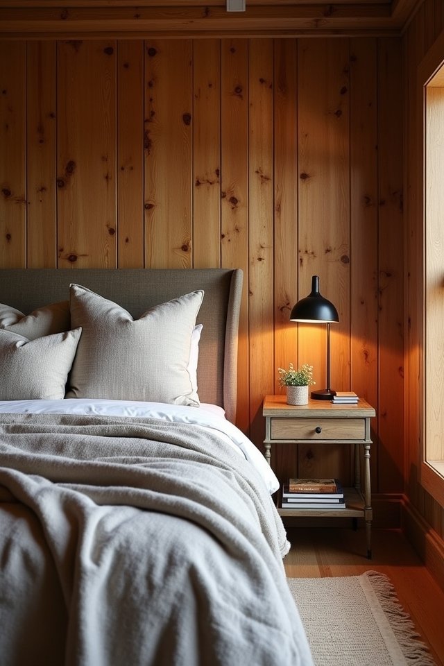 cozy rustic wood retreat