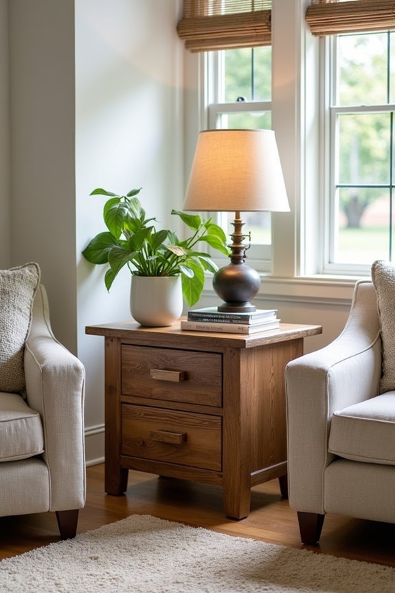 cozy rustic wooden decor