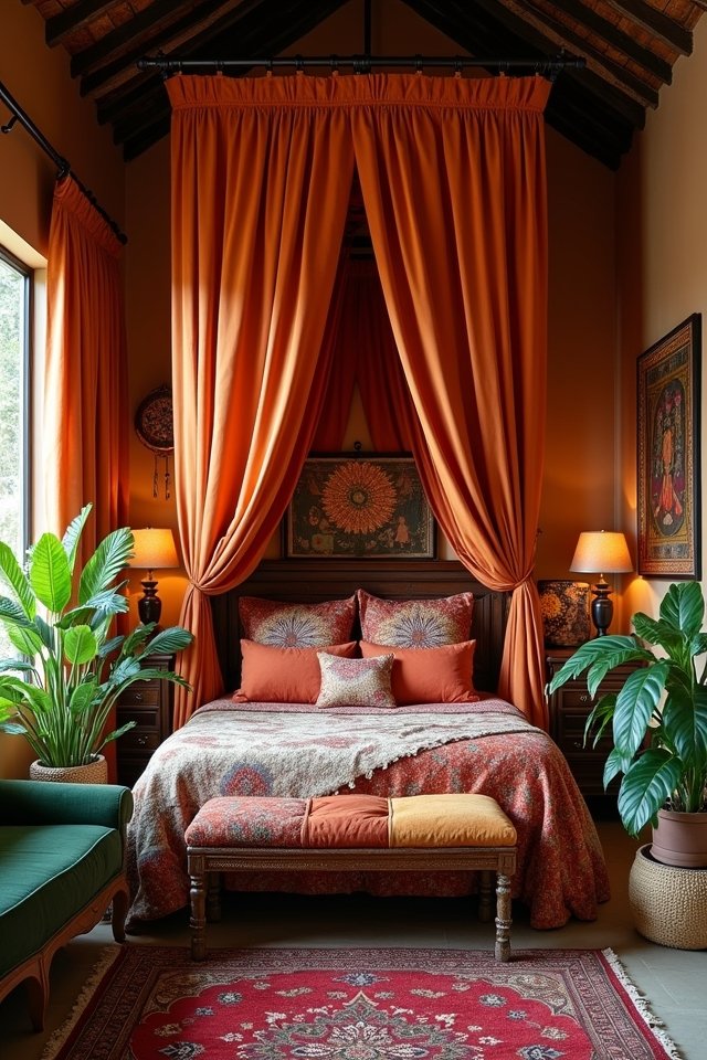 cozy sanctuary with elegance