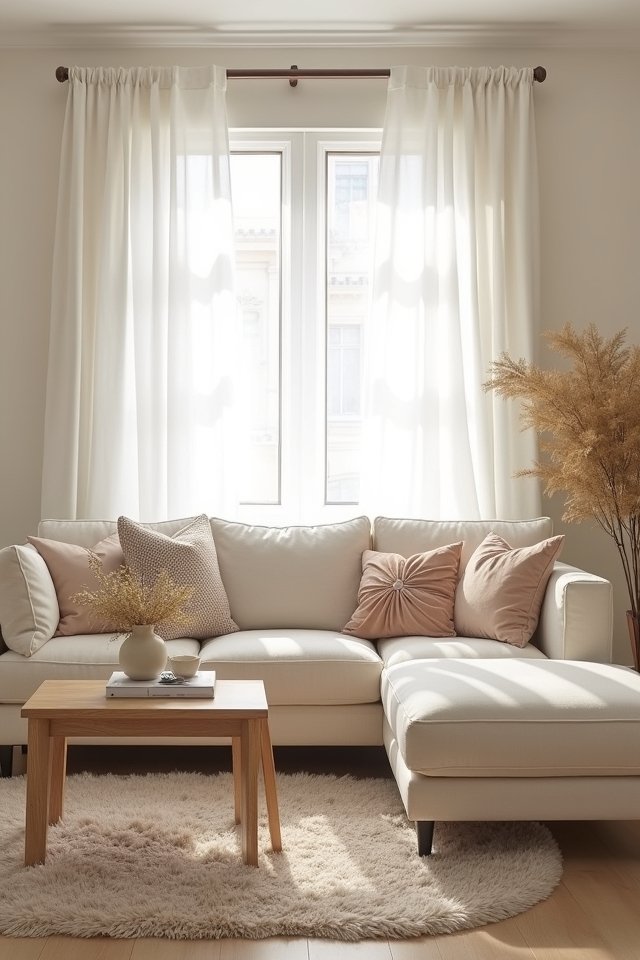 cozy sanctuary with neutrals