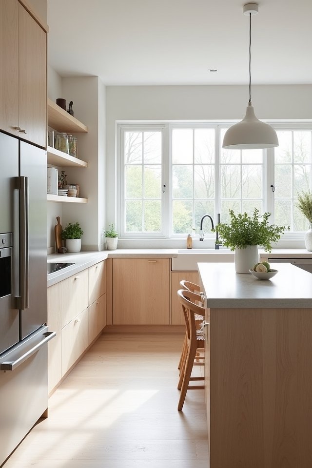 cozy scandinavian kitchen design