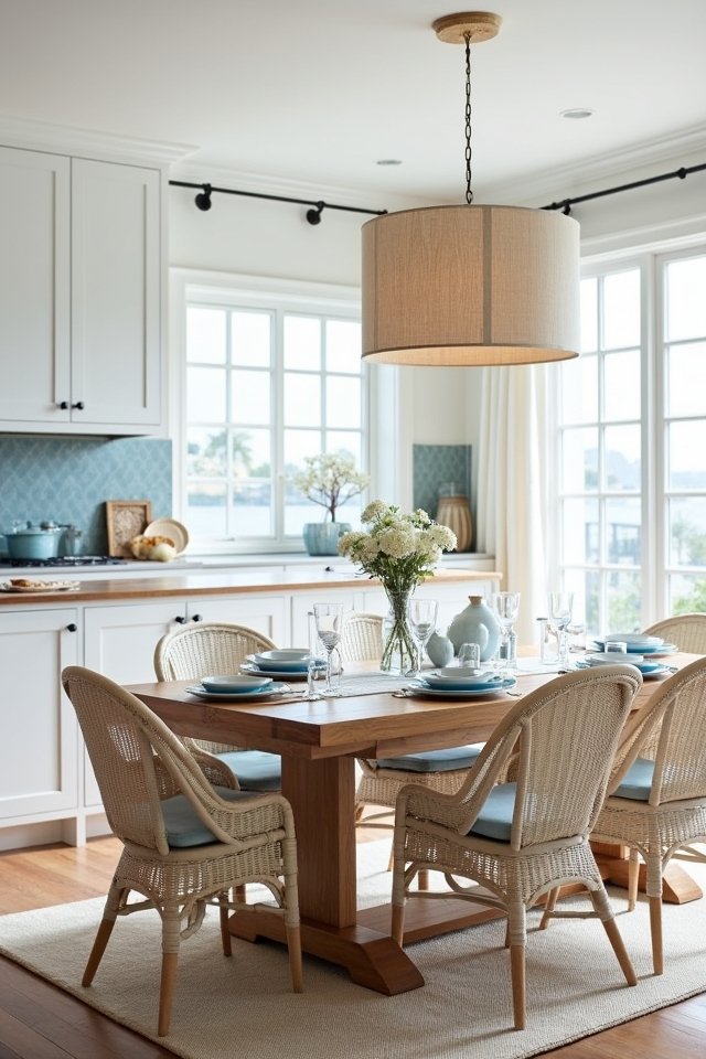 cozy seaside dining oasis