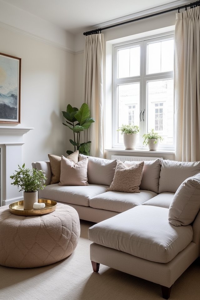 cozy sectional sofa retreat