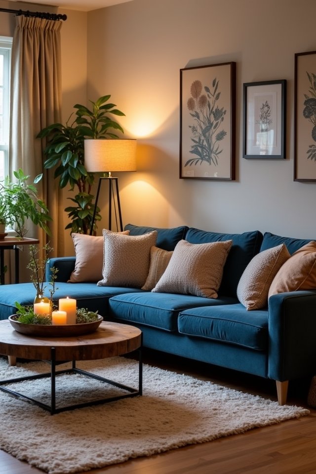 cozy sectional styling tips
