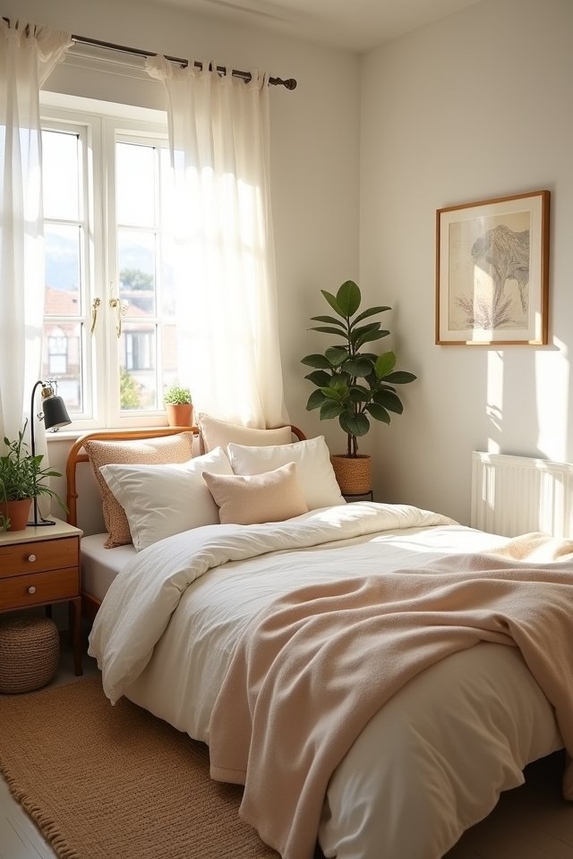 cozy serene light hues