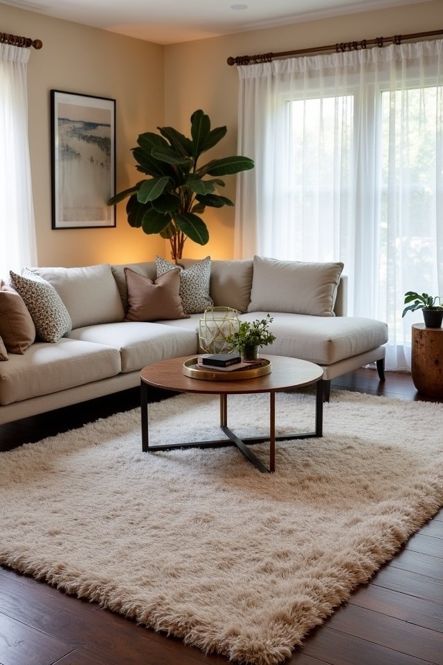 cozy shag rug inspiration