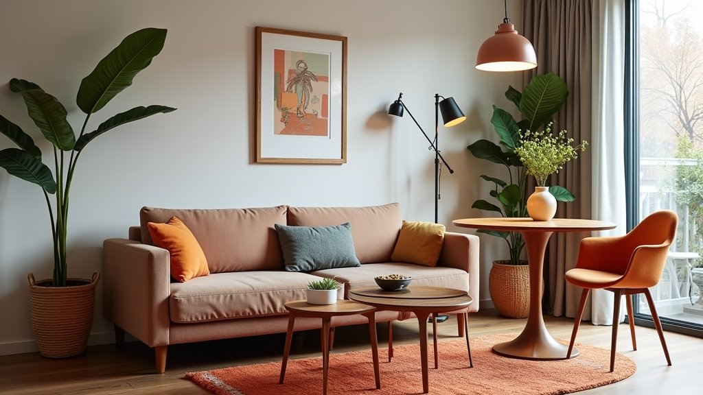 cozy small living dining ideas