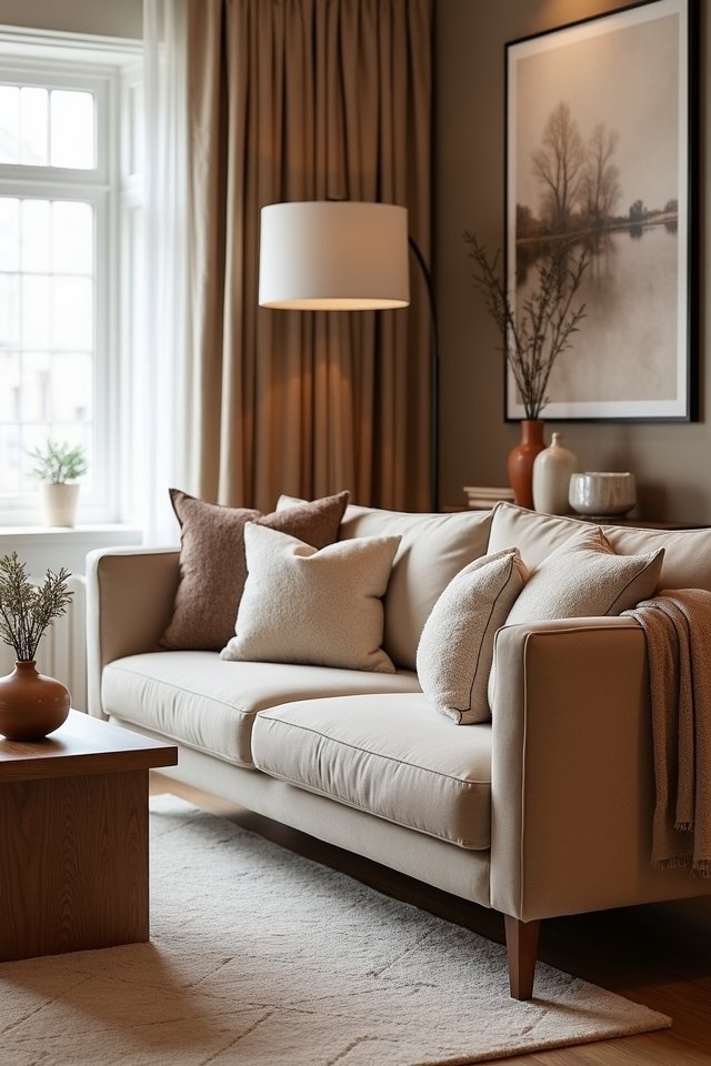 cozy soft fabric options
