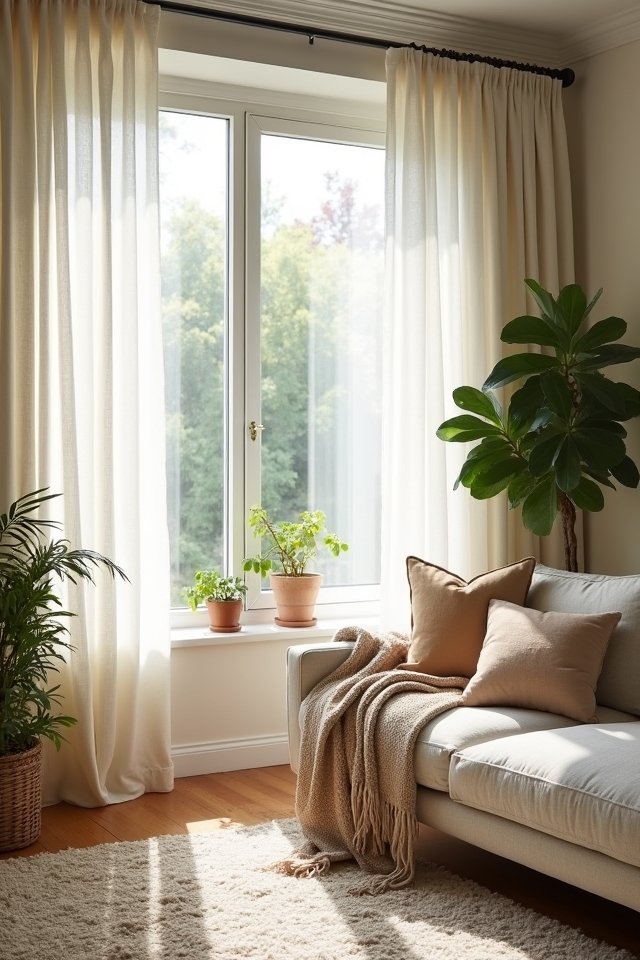 cozy soft fabric textures