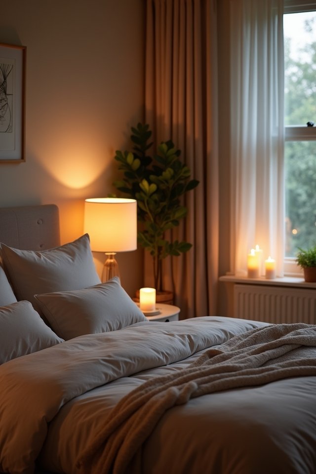 cozy soft lighting ambiance
