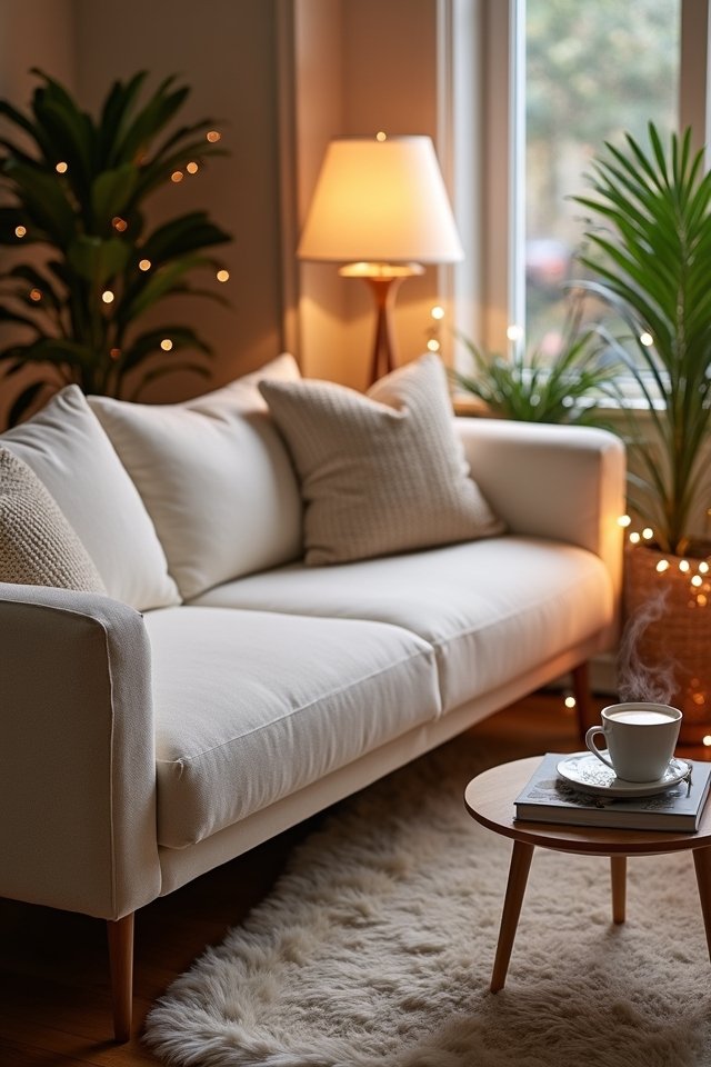 cozy soft lighting ambiance