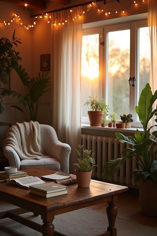 cozy soft lighting ambiance