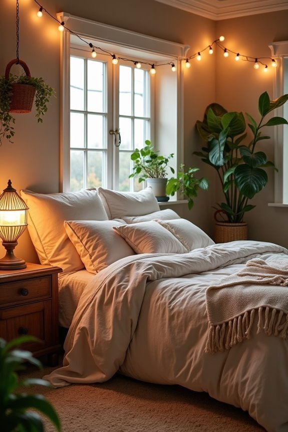 cozy soft lighting sanctuary