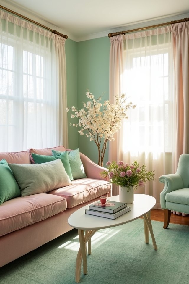 cozy soft pastel retreat