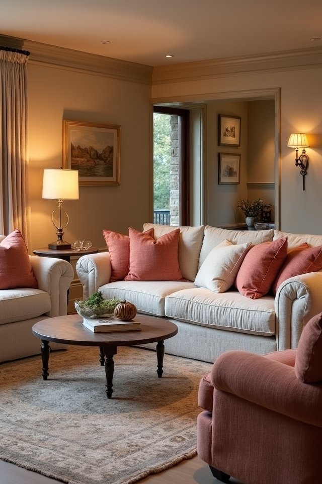 cozy soft seating options