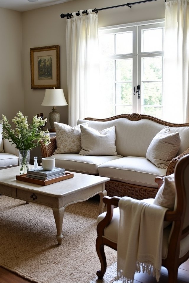 cozy soft textile layers