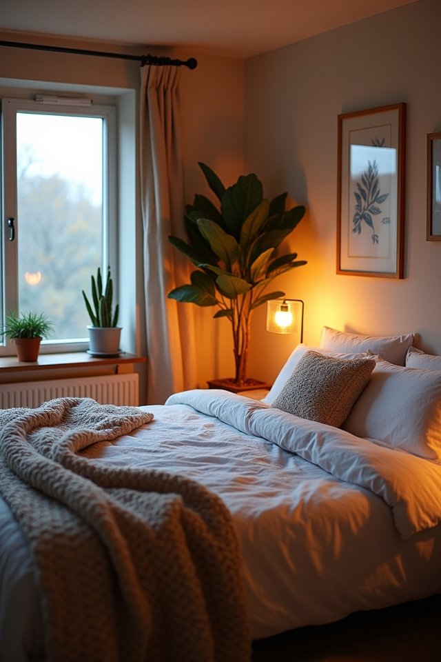 cozy soft warm lighting